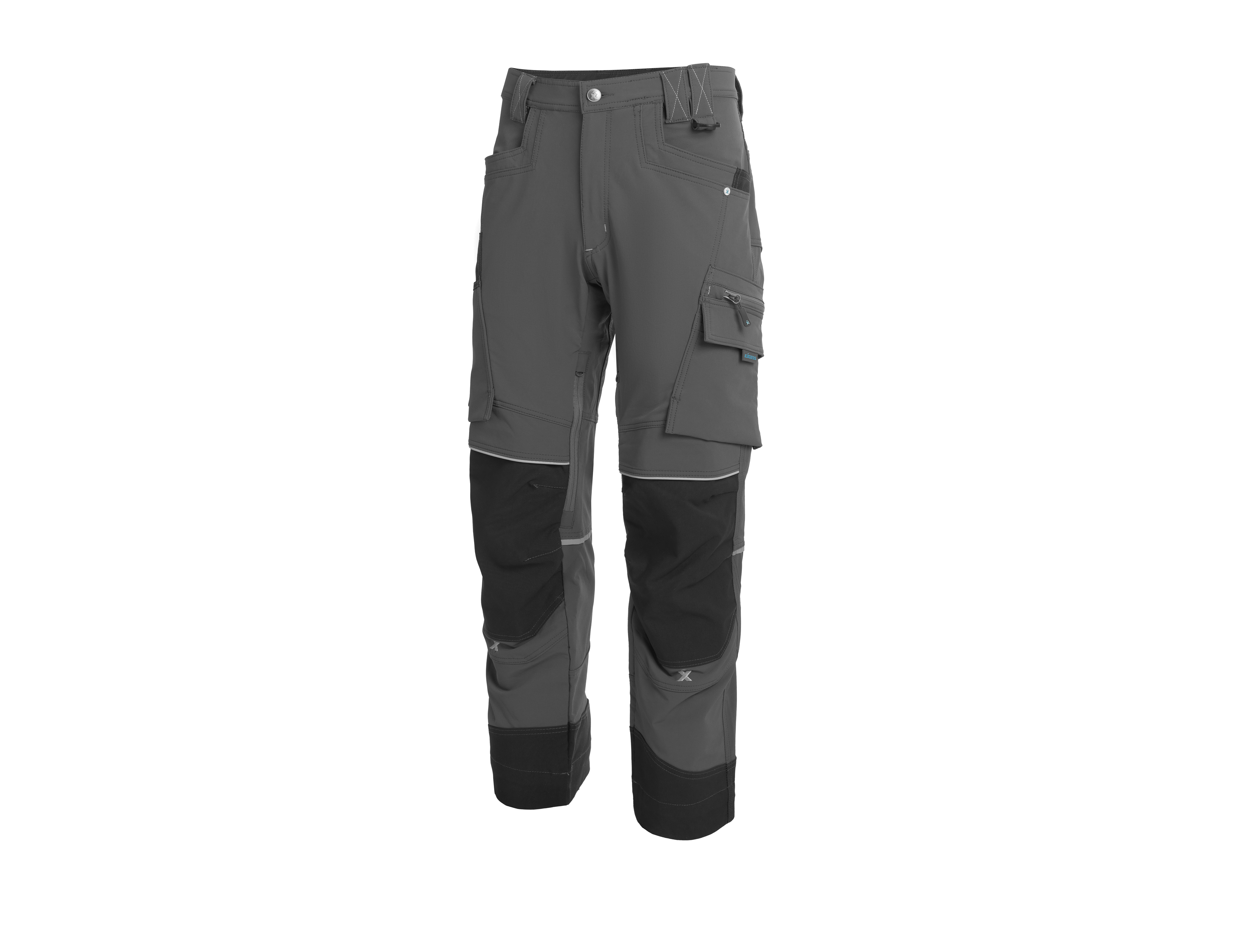 SUPERSTRETCH Bundhose grau