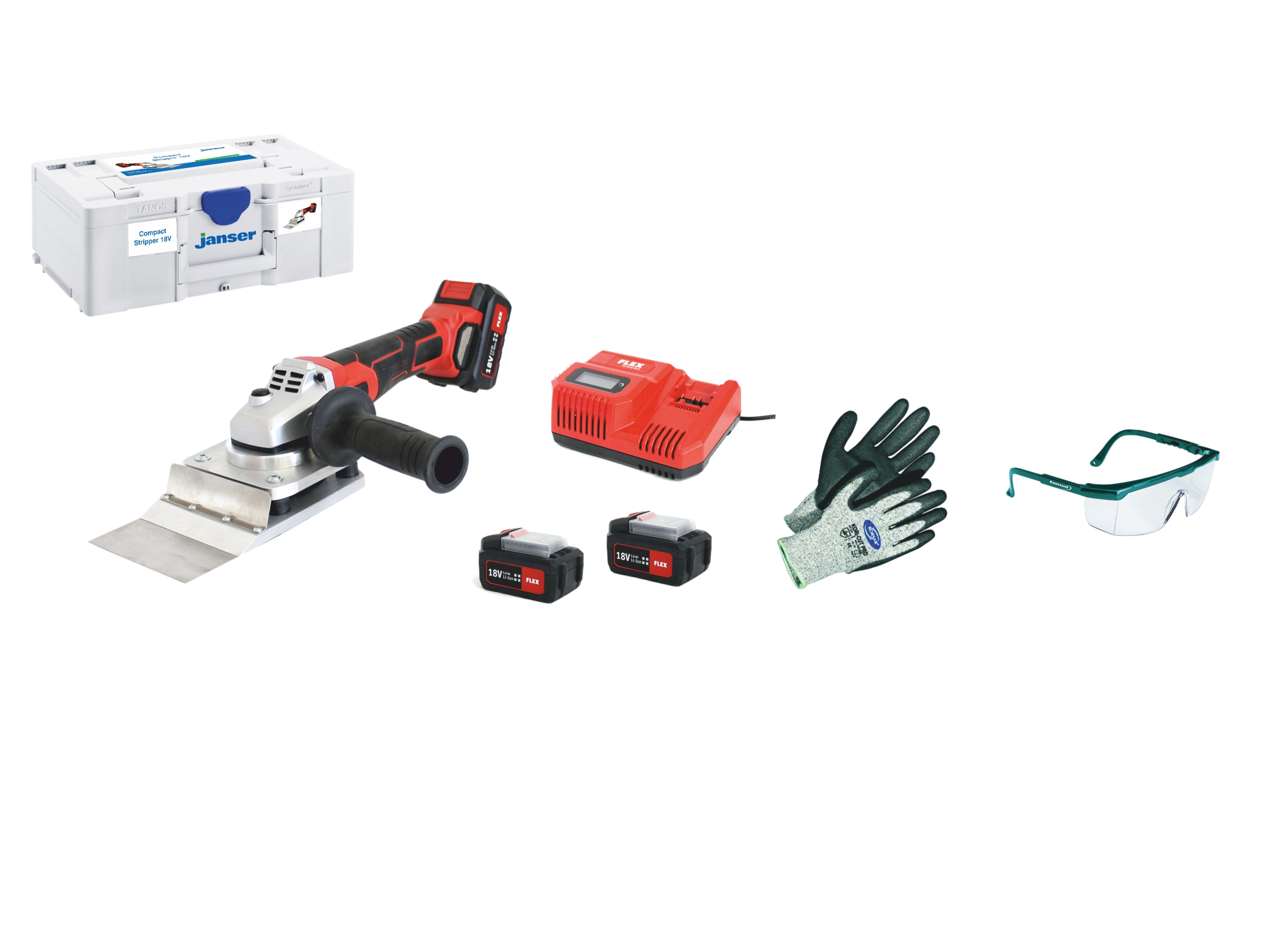Lieferumfang Janser Compact Stripper